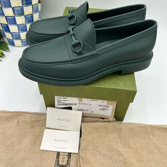 Men’s Gucci horse bit loafers size 9, made in Italy - Picture 4 of 8